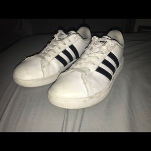 Adidas Cloud Foam Advantaged Stripe Womens Shoes